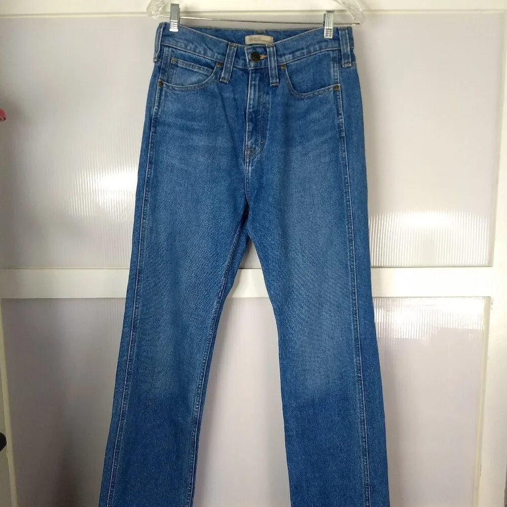 Blue Ranchwear Straight Jeans 32 L x 30 W 100% Cotton Mens Medium Wash 32x30